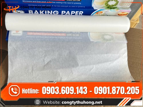 Giấy nướng bánh không thấm dầu Mango Giấy nướng bánh không thấm dầu Mango