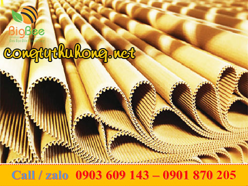 Giấy carton 2 lớp gói hàng