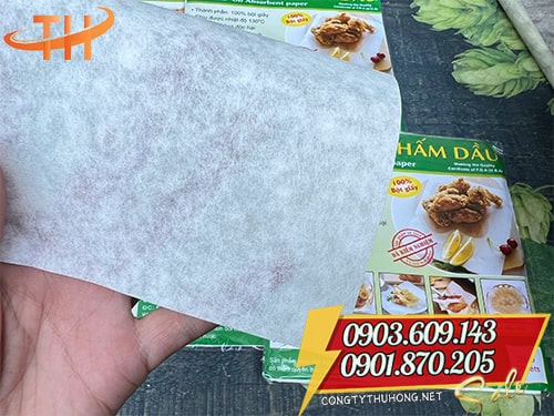 Giấy thấm dầu Giấy thấm dầu chiên