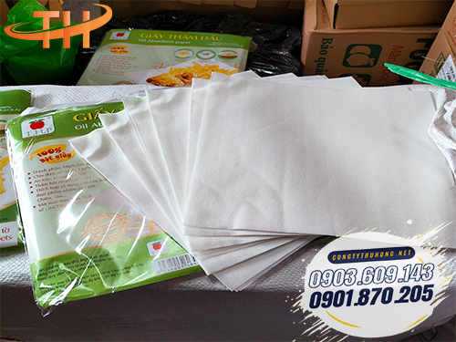 Giấy thấm dầu mỡ Giấy thấm dầu mỡ giá rẻ