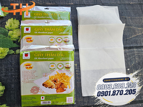 Giấy thấm dầu mỡ Giấy thấm dầu mỡ