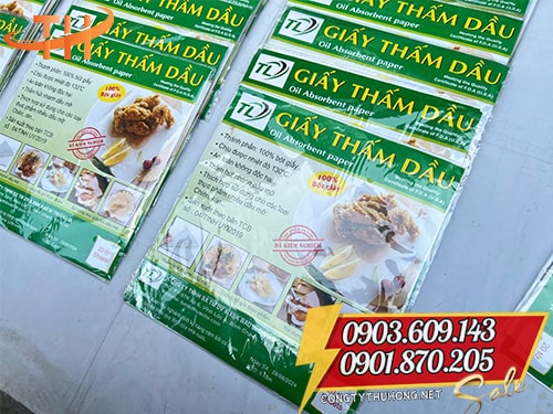 Giấy thấm dầu Giấy thấm dầu rán giá rẻ