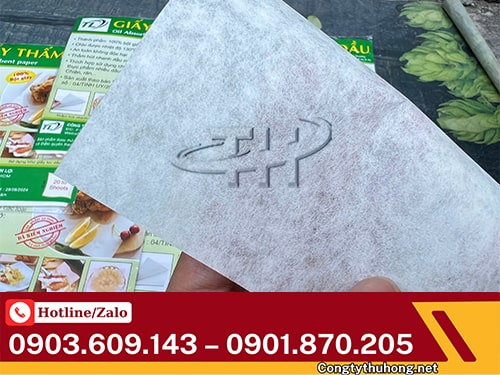 Giấy thấm dầu Giấy thấm dầu vuông giá tốt
