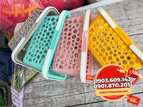 Giỏ nhựa có quai xách Giỏ nhựa có quai xách giá sỉ