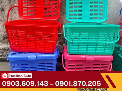 Giỏ nhựa đi sinh Giỏ nhựa đi sinh