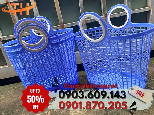 Giỏ xách nhựa đi chợ Giỏ xách nhựa đi chợ