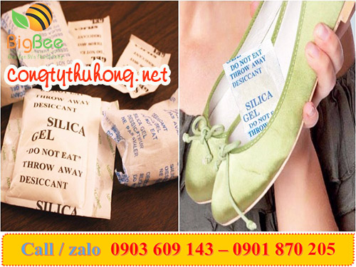 Sử dụng túi hút ẩm cho ngành may mặc