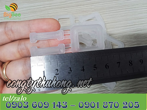 Kich thước của bọ nhựa khóa đai