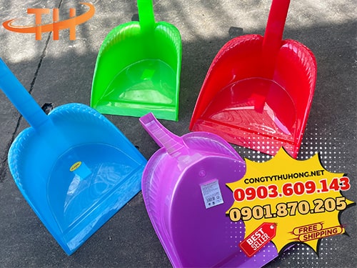 Ky hốt rác nhựa Ky hốt rác nhựa nhiều màu