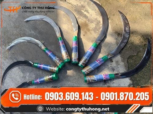 Liềm thép cắt cỏ Liềm thép cắt cỏ sắc bén