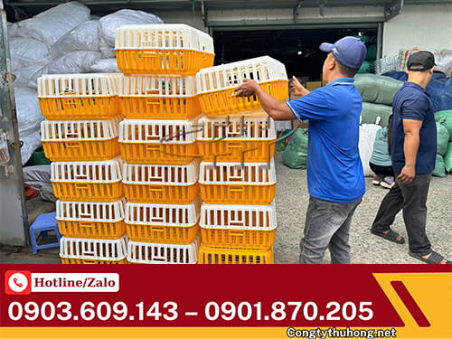 Lồng nhựa bắt gà vịt Lồng nhựa bắt gà vịt chăn nuôi thoáng
