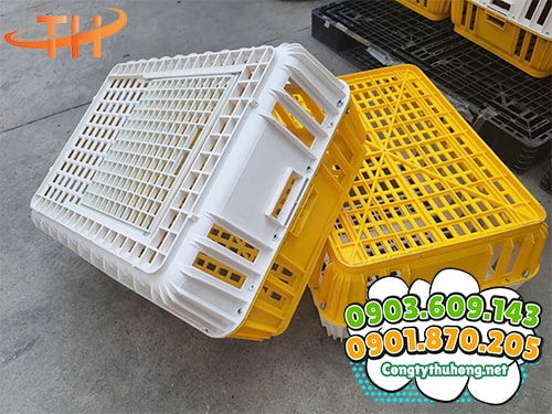 Lồng nhựa đựng gà vịt Lồng nhựa đựng gà vịt