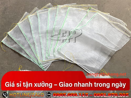 Bao lưới bọc mít Lưới bọc mít chống sâu bệnh