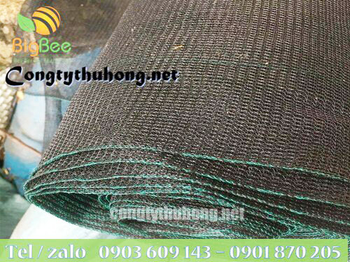 Lưới dệt kin Đài Loan xanh đen độ che phủ 80%