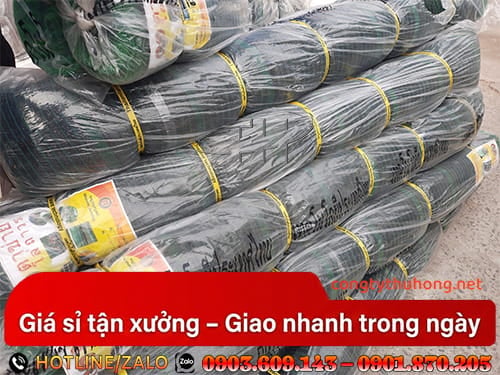 Lưới che nắng sọc đa sắc Lưới che nắng sọc đa sắc che nông nghiệp