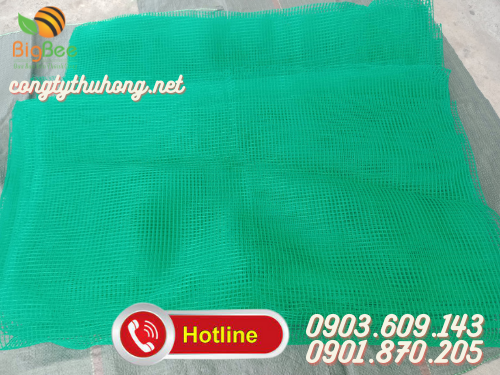 lưới cước ô vuông màu xanh 2mm