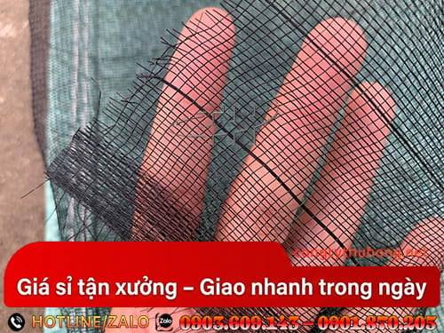 Lưới mùng đen Lưới mùng đen khổ lớn cho nhà vườn
