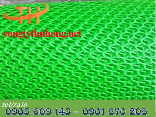 Lưới nhựa cứng mắt cáo xanh nhạt