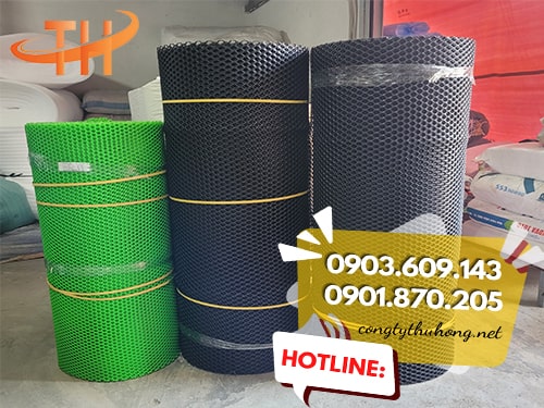 Lưới nhựa cứng mắt cáo màu đen Lưới nhựa cứng mắt cáo màu đen