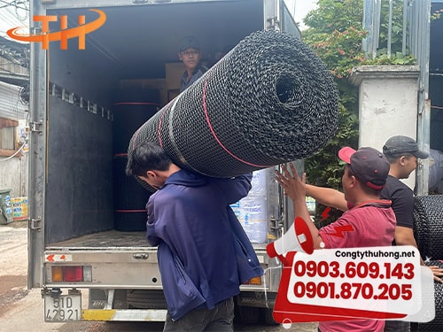 Lưới nhựa mắt cáo đen Lưới nhựa mắt cáo đen