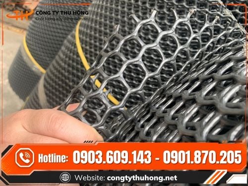 Lưới nhựa mắt cáo đen Lưới nhựa mắt cáo đen nhiều khổ