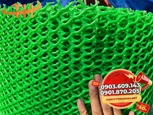 Lưới nhựa mắt cáo xanh Lưới nhựa mắt cáo giá bao nhiêu