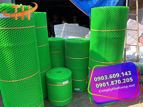 Lưới nhựa mắt cáo xanh 1m2, 1m5 Lưới nhựa mắt cáo xanh 1m2, 1m5