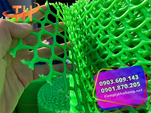 Lưới nhựa mắt cáo xanh chất lượng Lưới nhựa mắt cáo xanh chất lượng