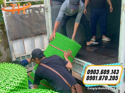 Lưới nhựa mắt cáo xanh giá rẻ Lưới nhựa mắt cáo xanh giá rẻ