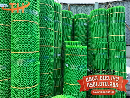Lưới nhựa mắt cáo xanh Lưới nhựa mắt cáo xanh giá rẻ nhất