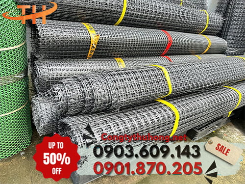 Cuộn lưới ô vuông Lưới nhựa ô vuông dạng cuộn