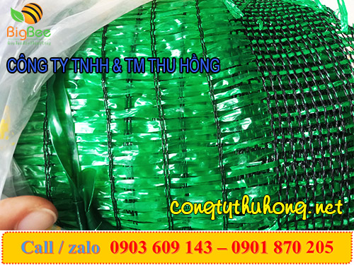 Sợi lưới nhựa xanh Thái Lan độ che phủ 70%