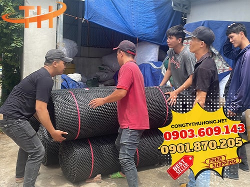 Lưới nhựa dẻo ô vuông Lưới ô vuông giá rẻ