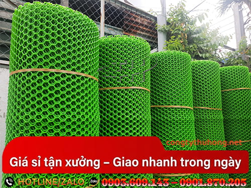 Lưới rào gà nhựa dẻo Lưới rào gà nhựa dẻo