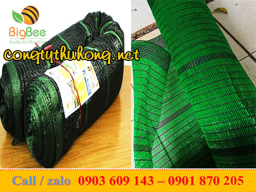 Lưới nhựa xanh đen che nắng Thái Lan