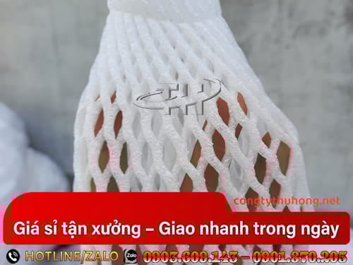 Lưới xốp bọc trái cây Lưới xốp bọc trái cây giá sỉ