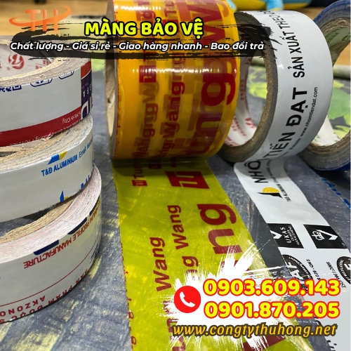 Màng bảo vệ in logo giá sỉ Màng bảo vệ in logo giá sỉ