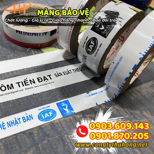 Màng bảo vệ in logo giá sỉ Màng bảo vệ in logo giá sỉ