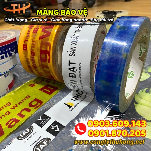 Màng bảo vệ in logo giá sỉ Màng bảo vệ in logo giá sỉ