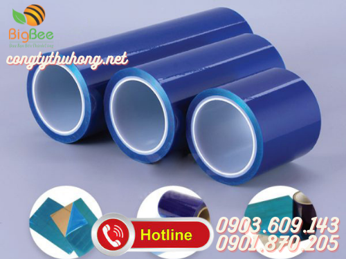 Màng bảo vệ pe màu xanh