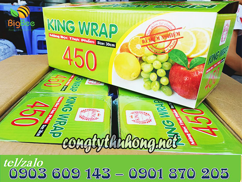 Thùng màng bọc thực phẩm King wrap 450