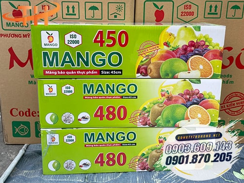 Màng bọc thực phẩm 450, 480 Mango Màng bọc thực phẩm 450, 480 Mango