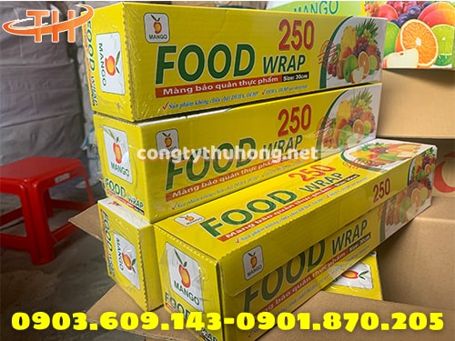 Màng bọc thực phẩm food wrap 250 Màng bọc thực phẩm food wrap 250