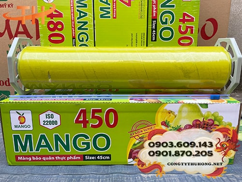 Màng bọc thực phẩm Mango 450 Màng bọc thực phẩm hiệu Mango