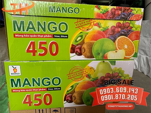 Màng bọc thực phẩm Mango 30cm Màng bọc thực phẩm Mango 30cm