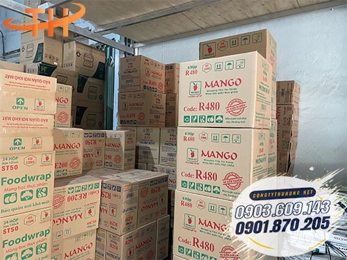 Màng bọc thực phẩm các loại giá rẻ Màng bọc thực phẩm Mango 450 giá rẻ