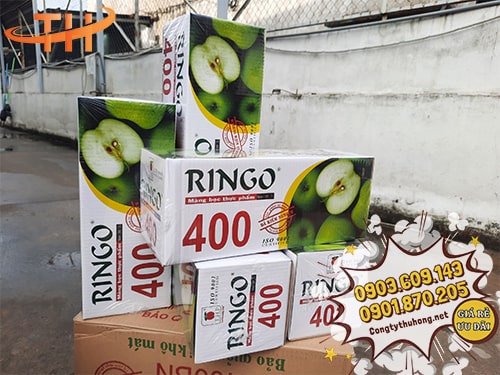 Màng bọc thực phẩm PVC Ringo 400 Màng bọc thực phẩm PVC Ringo