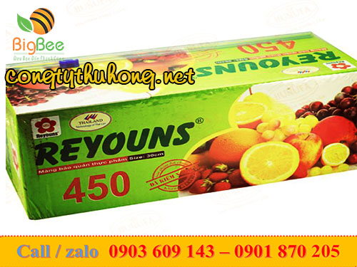 Cuộn màng bọc thực phẩm Reyouns kt 30cm * 450y