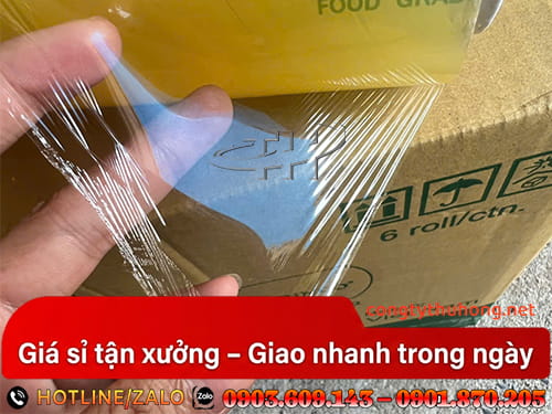 Màng bọc thực phẩm Màng bọc thực phẩm trong suốt