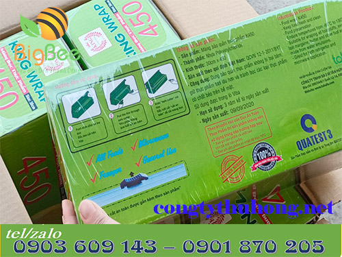 Màng bọc thực phẩm nhập khẩu được kiểm định an toàn chất lượng